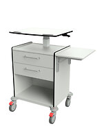 mLift Ergo mit Arbeitsplatte für die Nutzung eines Notebooks