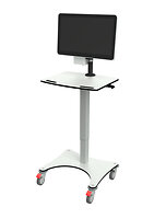 mit manueller Höhenverstellung, All-in-One PC mit Akkuholster<br />