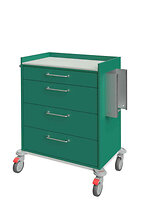 mit 4 Schubladen, Handschuhboxhalter und hochfester Arbeitsplatte aus Verbundmaterial<br />