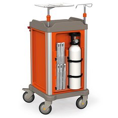 PERSOLIFE 400 compact mit Fächern für eine Sauerstoffflasche und Katheterhalter