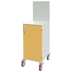 MRE-Wagen mit Tür, 2 Einlageböden und hochgezogener Rückwand für Zubehörteile