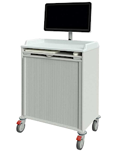 IT-Wagen System5.0 mit 5 Schubladen und Tastaturauszug