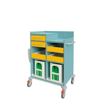 Service-/Geschirrwagen