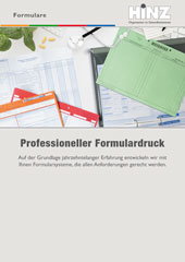 Prospekt Formulardruck zum Blättern